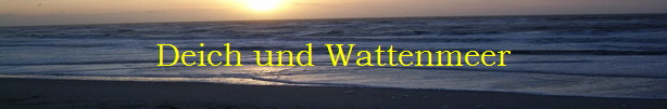 Deich und Wattenmeer